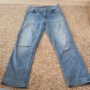 MOTHER the Tomcat Ankle button fly jeans